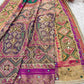 Traditional Multicolor Patola Silk Saree with Heavy Embroidered Border