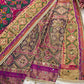Traditional Multicolor Patola Silk Saree with Heavy Embroidered Border