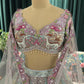Grand Intricately Embroidered Lehenga with Elegant Craftsmanship