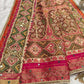 Designer Patola Silk Saree with Heavy Embroidered Border