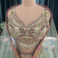 Embroidered Lehenga with Sheer Dupatta Traditional Craftsmanship