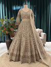 Gold Zari & Sequins Lehenga Paisley Motifs & Sequined Dupatta