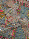 Rajwada Rang Mahal Heritahe Saree With Designer Blouse