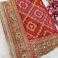 Designer Embroidered Saree with Ornate Gold Detailing