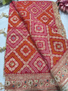 Designer Embroidered Saree with Ornate Gold Detailing