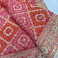 Designer Embroidered Saree with Ornate Gold Detailing