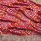 Designer Embroidered Saree with Ornate Gold Detailing