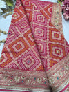 Designer Embroidered Saree with Sequins & Ornate Detailing