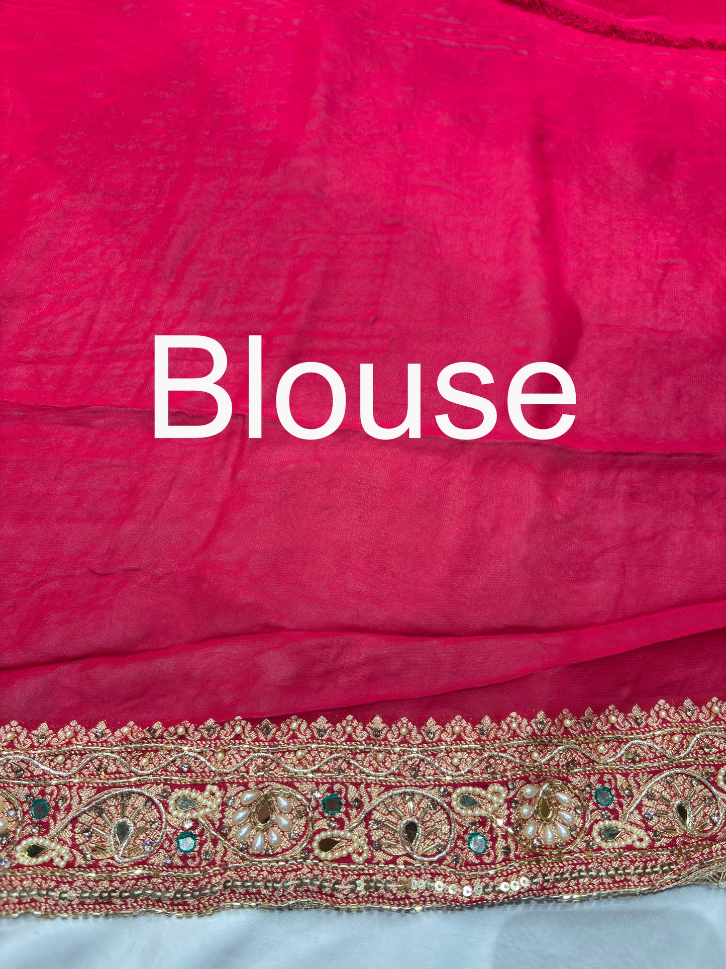 Designer Embroidered Saree with Sequins & Ornate Detailing