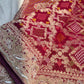 Grand Embroidered Designer Saree with Gold Motifs & Sequins