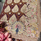 Designer Embroidered Saree with Peacock & Ornate Detailing