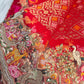 Grand Designer Embroidered Saree with Story Motifs & Sequins