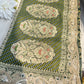 Grand Designer Khaddi Georgette Saree with Floral Motifs & Sequins