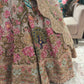 Multicolor Heavy Embroidered Designer Lehenga with Net Dupatta