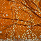 Gajji Silk Mustard Yellow Colour Saree with Floral Vine Embroidery