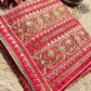 Rani Pink Patola Saree with Elephant Motifs & Embellished Border