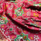 Rani Pink Patola Saree with Elephant Motifs & Embellished Border