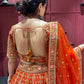 Classic Heavy Embroidered Bridal Lehenga with Zari & Sequin Work