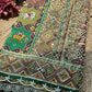 Green Patola Saree with Animal Motifs & Embellished Border