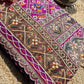 Magenta Patola Saree with Elephant Motifs & Embellished Border