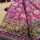 Magenta Patola Saree with Elephant Motifs & Embellished Border