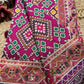Magenta Patola Woven Saree with Embellished Designer Border