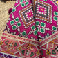 Magenta Patola Woven Saree with Embellished Designer Border