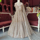 Champagne Sequin Designer Lehenga with Embellished Net Dupatta