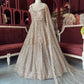 Champagne Sequin Designer Lehenga with Embellished Net Dupatta
