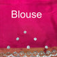 Patola Rani Colour  Saree with Geometric Floral Patterns