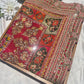 Luxury Multicolor Designer Saree with Heavy Hand Embroidery & Mirror Work