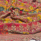 Luxury Multicolor Designer Saree with Heavy Hand Embroidery & Mirror Work