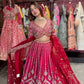 Rani Pink Bridal Lehenga with Royal Heritage Zari Embroidery