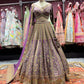 Royal Purple Zari Embroidered Lehenga With Designer Dupatta