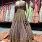 Royal Purple Zari Embroidered Lehenga With Designer Dupatta