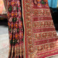 Royal Patola Silk Saree with Zari Woven Border