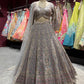 Lavender Zari Embroidered Designer Lehenga Set