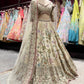 Ivory Multi-Color Embroidered Lehenga Choli with Dupatta
