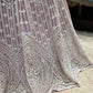 Lavender Silver Embroidered Party Wear Lehenga Choli with Dupatta
