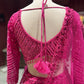 Rani Pink Heavy Embroidered Party Wear Lehenga Choli with Dupatta