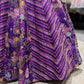 Royal Purple Multi-Color Embroidered Designer Lehenga Choli with Dupatta