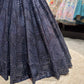 Midnight Navy Sequin Embroidered Designer Lehenga Set