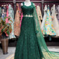 Emerald Green Embellished Designer Fish Cut Lehenga Set