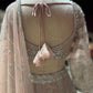 Blush Pink Silver Embroidered Designer Lehenga Set