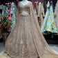 Champagne Gold Sequin Embroidered Designer Lehenga Set