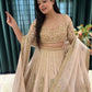 Designer Lehenga with Handcrafted Zari & Floral Embellishments