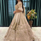 Designer Lehenga with Handcrafted Zari & Floral Embellishments