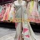 Elegant Floral Sequin Embroidered Designer Party Wear Saree