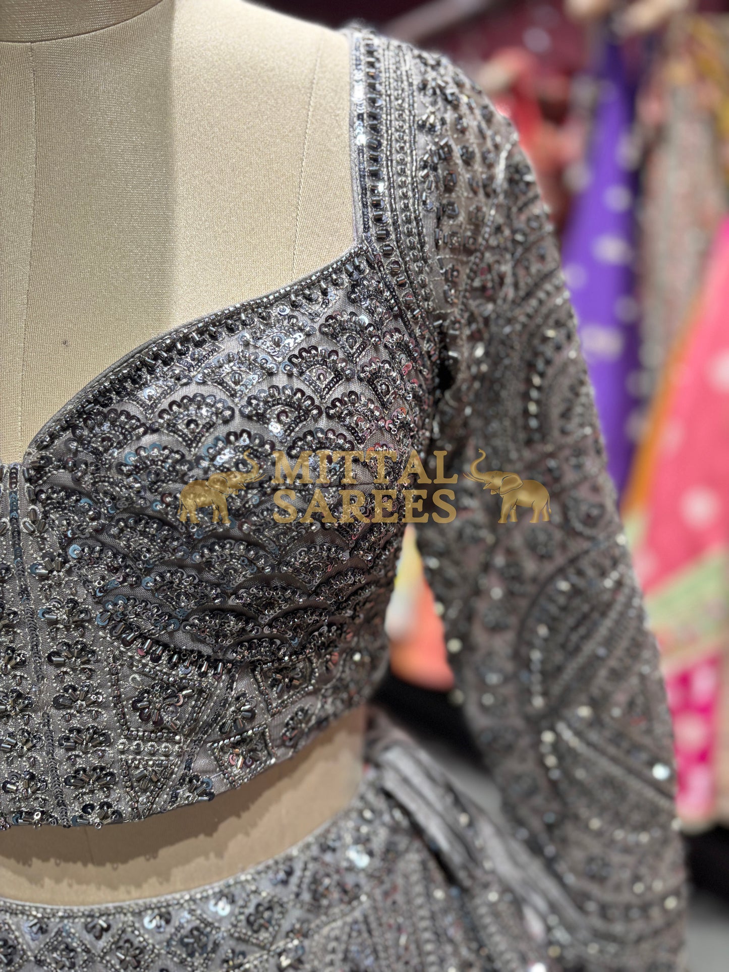 Grand Signature Heavy Embroidered Non Bridal Lehenga Set