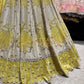 Sunshine Bloom Heavy Embroidered Festive Lehenga Set